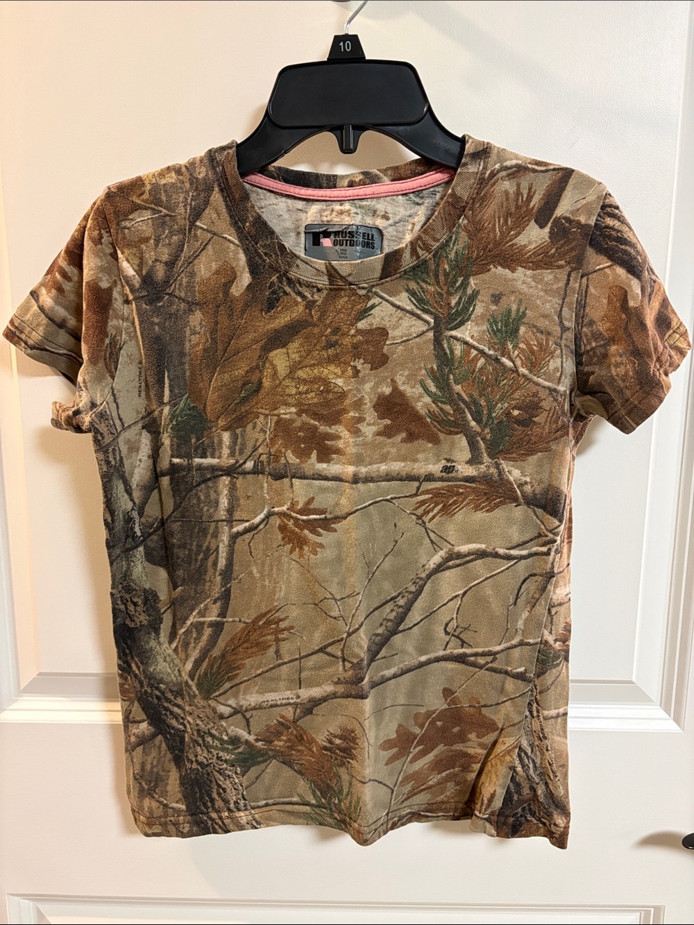 RUSSELL OUTDOORS Realtree Ladies Explorer S/S Tee
